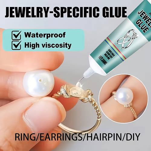 30g professional quality jewelry craft high strength quick drying strong with needle applicator ideal for bonding metal and plastic jewelry shoe repairs and jewelry casting tools