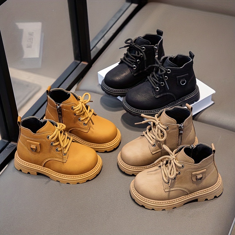 youngsterss trendy boots girls boots kids' shoes temu Temu Australia