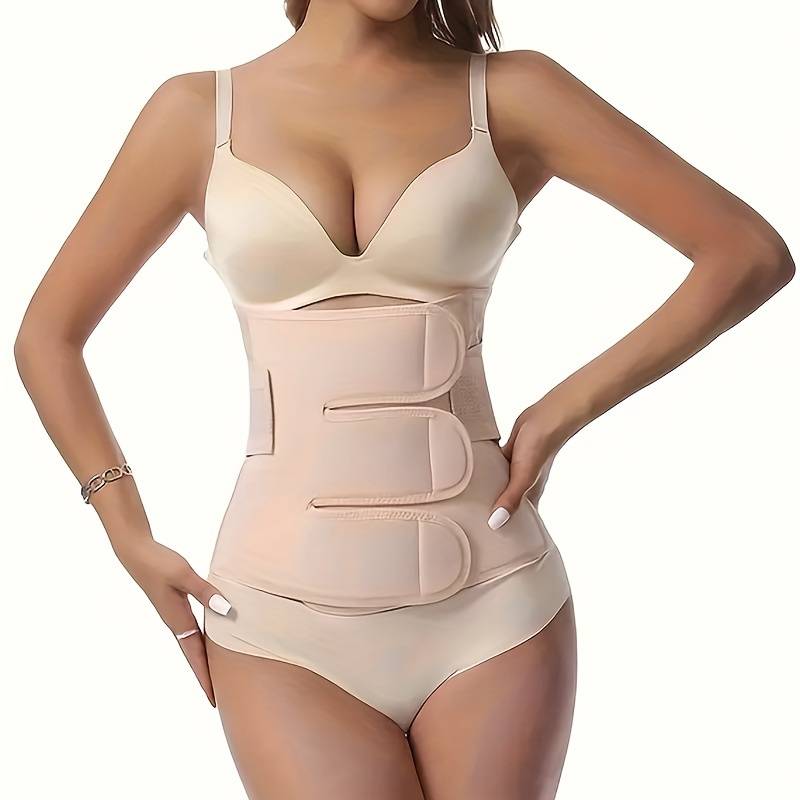 Ceinture Abdominale Post-accouchement Pour Femme - Élastique, Réglable, Respirante - Soutien Ventre Et Dos, Récupération Post-partum - Tailles M/L/XL