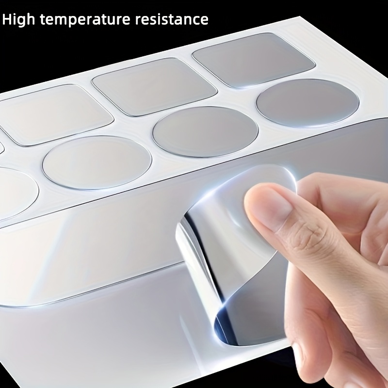 10шт/30шт/40шт/50шт/100шт заплатки для ремонта труб - ленты из алюминиевой фольги, устойчивые к высоким температурам, для ремонта трещин на кухонных и канализационных трубах, кастрюль/ведер Детали 6