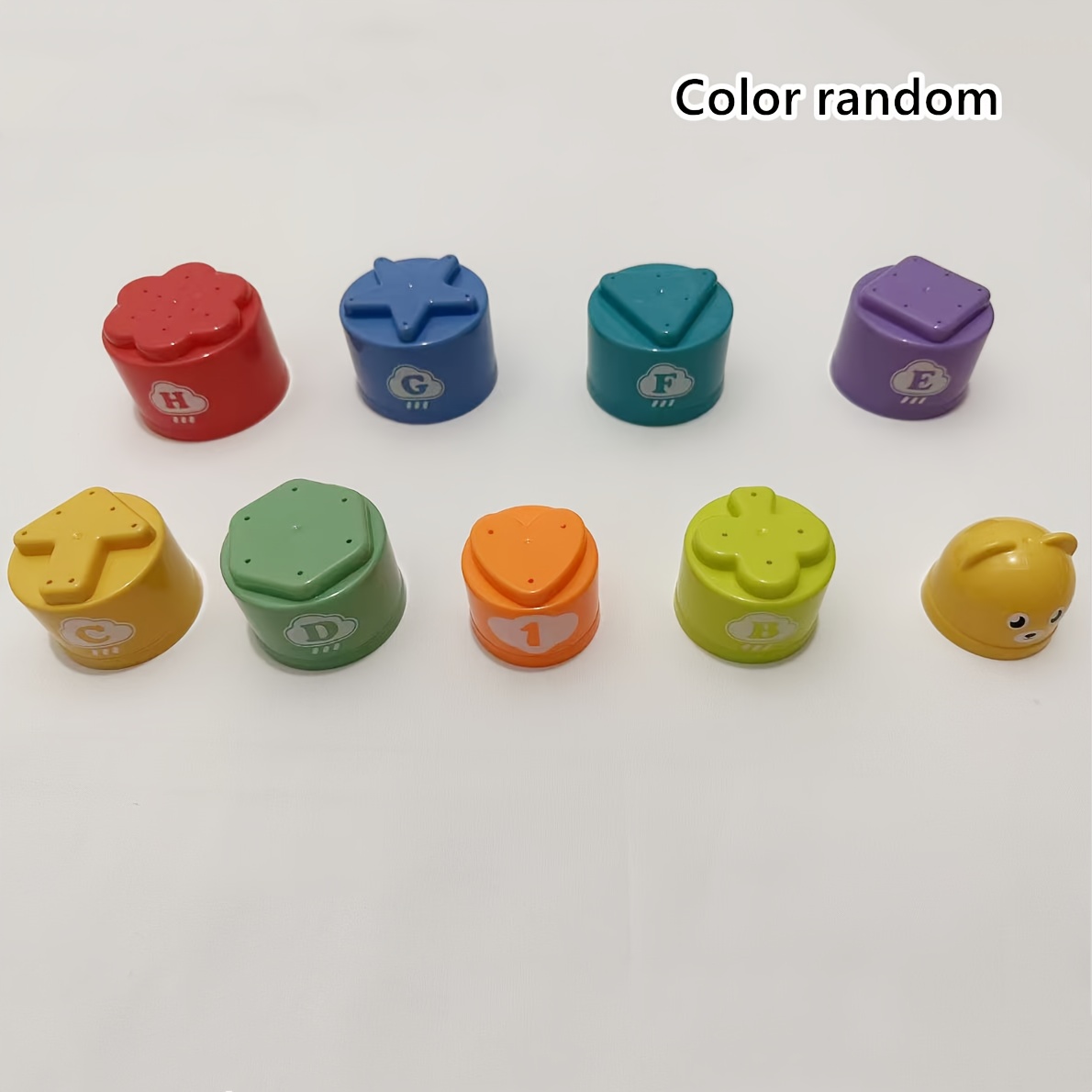 Track Toy Grasping Training Toy, Stacking Puzzle Toy, Exercise Hand Fine Motor Skills Random Color