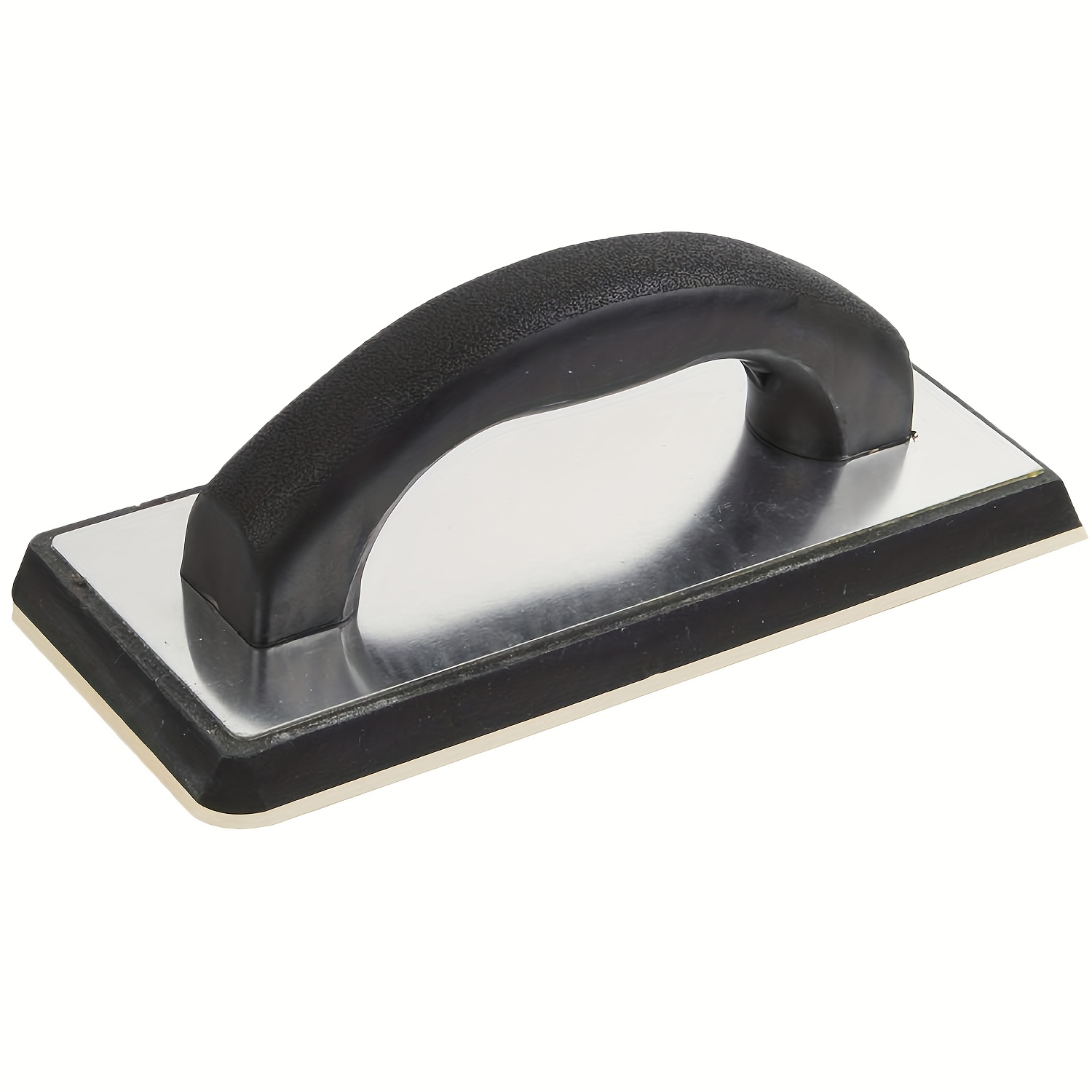 4in. X 9.5in. Molded Rubber Grout Float With Gum Rubber, Black
