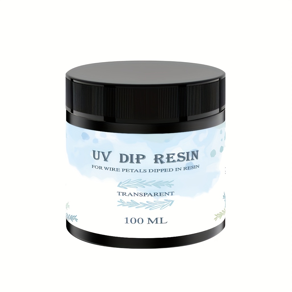 TEMU 1pc 50ml/100ml Liquid For Flowers, Made From Crystallike Material. This Quick-curing Solution Is Transparent And , Ideal For Jewelry Production