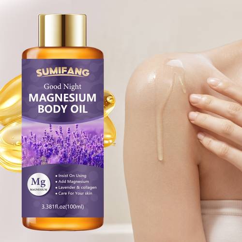 magnesium body massage oil pure grade care for massage use after bathing for fragrance and humidification for meditation relaxation suitable for all use after exercise and before sleep suitable for men and women