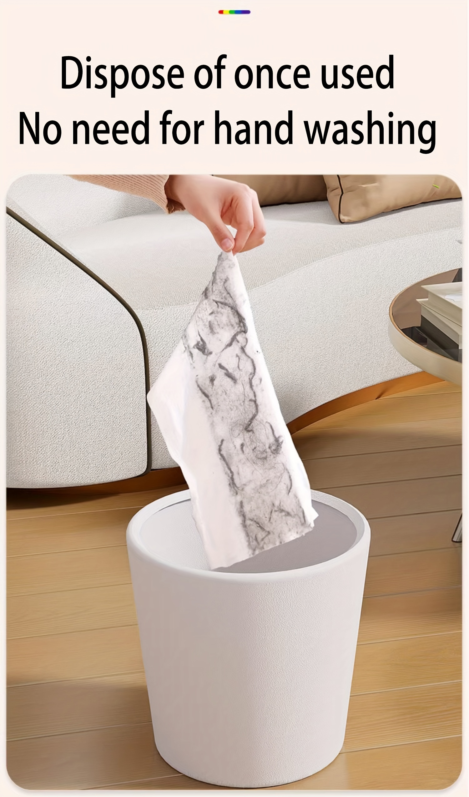   electrostatic dusting mop pads easy clean disposable paper towels for effortless floor cleaning details 6