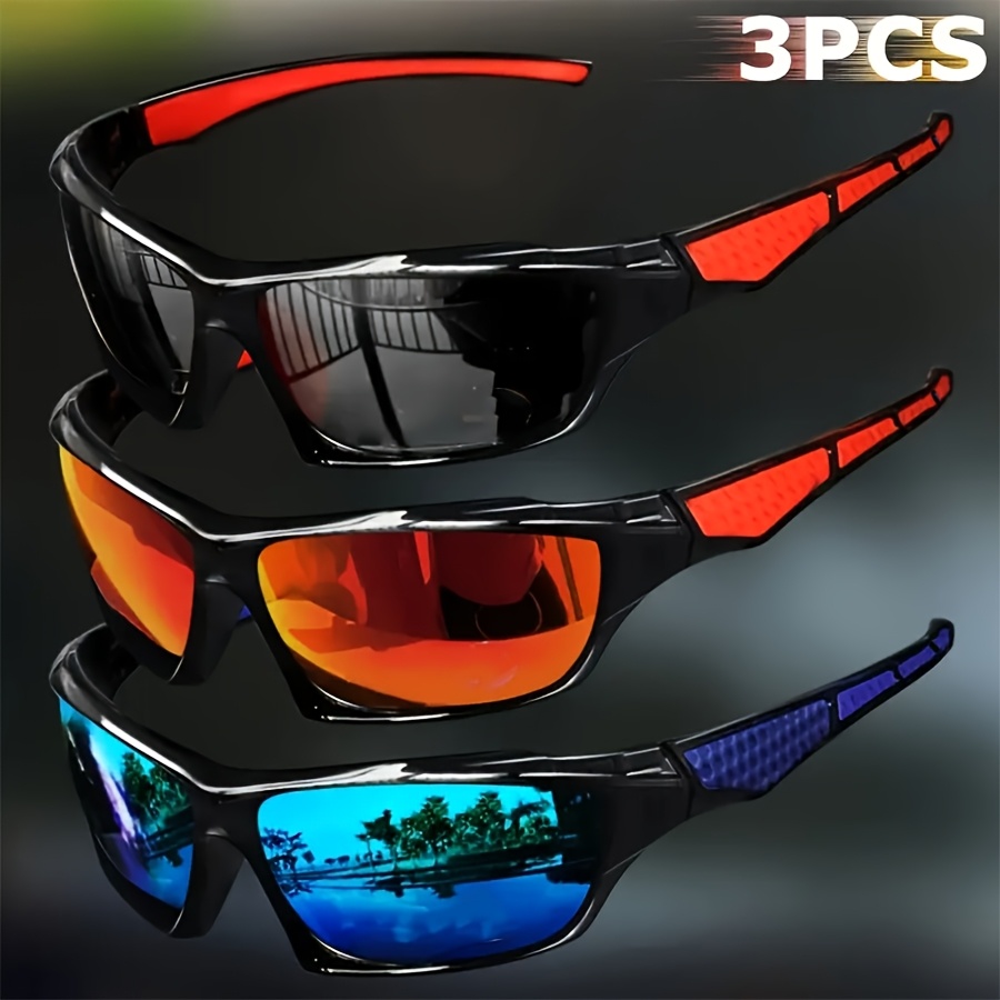 Image of 3pcs Fashion Glasses Set, Oval & Night Vision Glasses Combo, Unisex Trendy Eyeglasses For Entertainment, Daily Outfit, Holiday Gifting