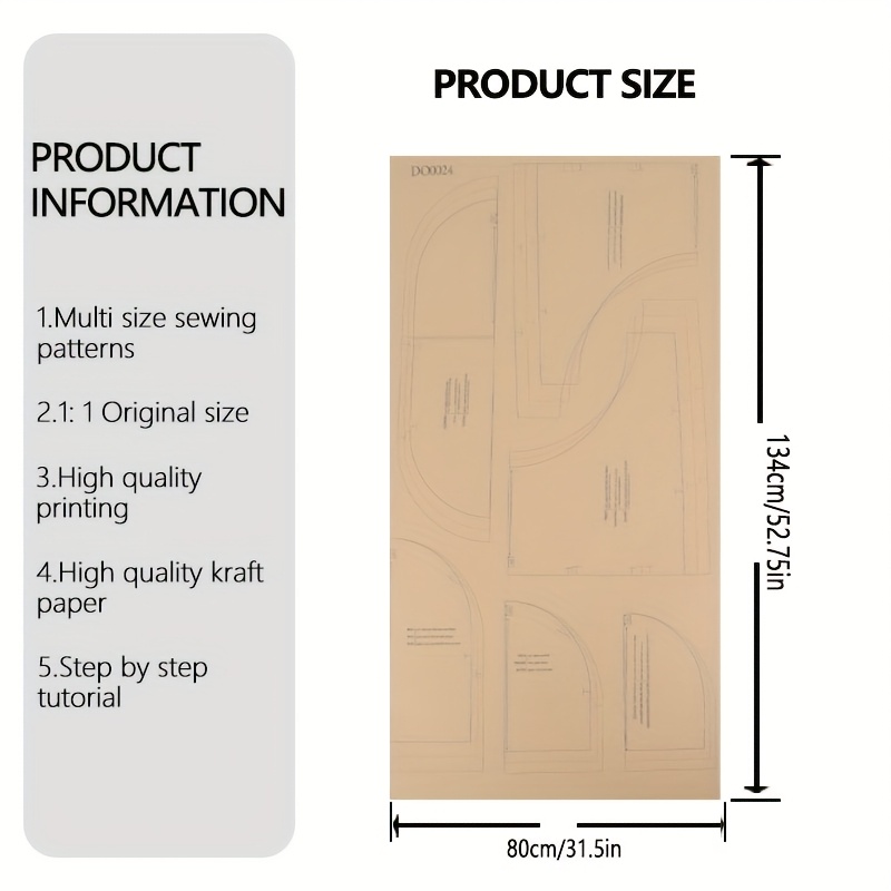 1:1 Scale Handmade Bed Sewing Patterns Suitable For Beginners - Pet Bed Making Templates With , Diy Crafting For Cats And Dogs