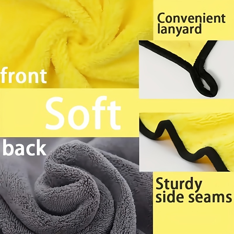 1pc Hot Deal Super Soft Absorbent Pet Towel Quick Dry Strongly Absorbent Pet Bath Towel A bath towel very suitable for cats, dogs and other pets, pet cleaning care products in spring and summer, various colors and models can be chosen