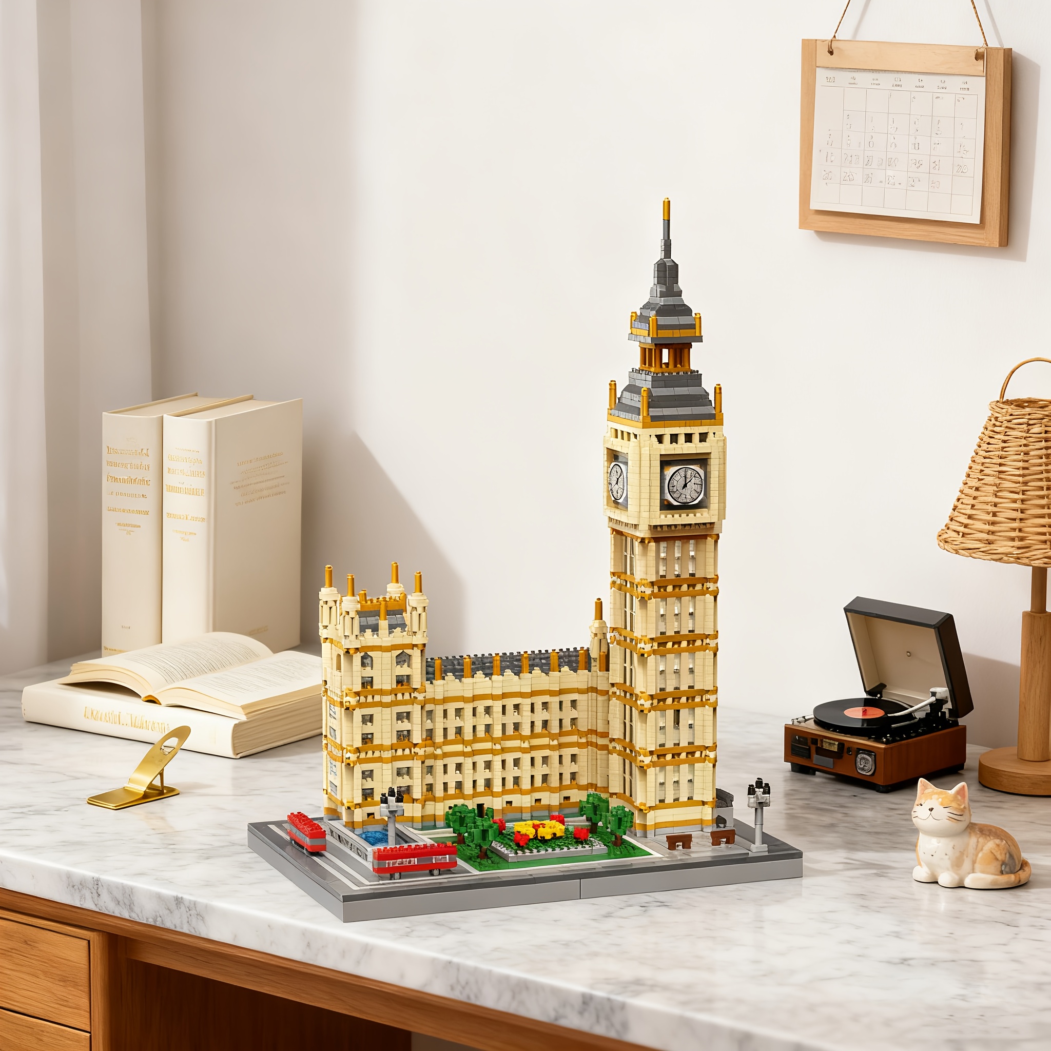 3600+pcs Building Block Model, Exquisite Reproduction Of London , Assemble Historical Charm, Finished Product As Ornament, Birthday Christmas Toy Gift