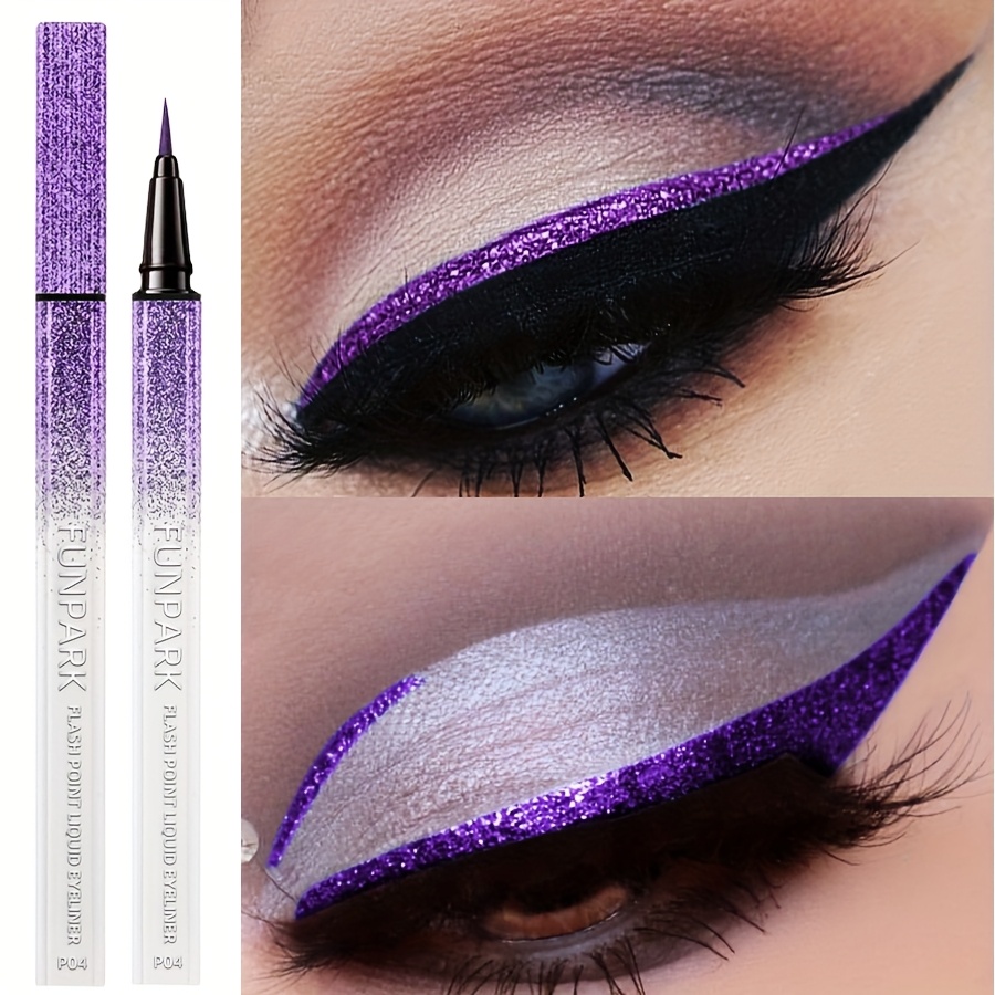 Eyeshadow Pencil, Eyeliner, Pearlescent, Sparkle, Eye Makeup, Decorate The Eyelids, Make More Attractive, 24 Hour Long-lasting Eyeliner