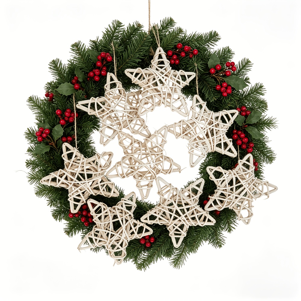 TEMU Set da 8 pezzi in , Stile Country Vintage, per Decorazioni Valentino, Decorazioni Nuziali, Decorazioni per Albero di Natale, da Appendere a