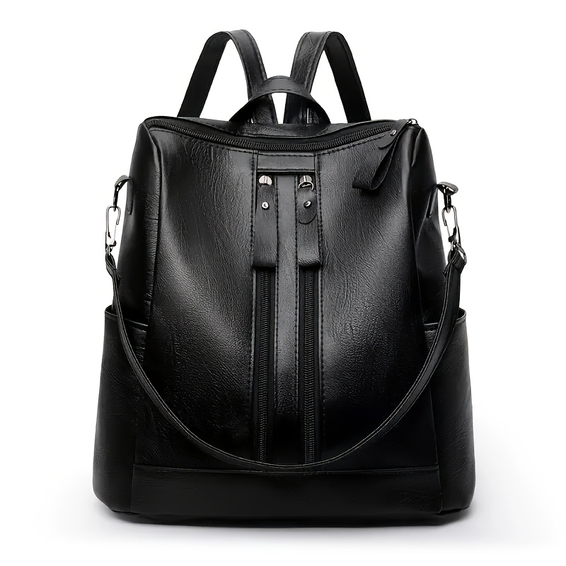 TEMU 1pc Large-capacity Anti-theft Trendy Women's Fashion Backpack, A Practical Backpack Suitable For , Stylish Accessory For Daily , Short Trips,