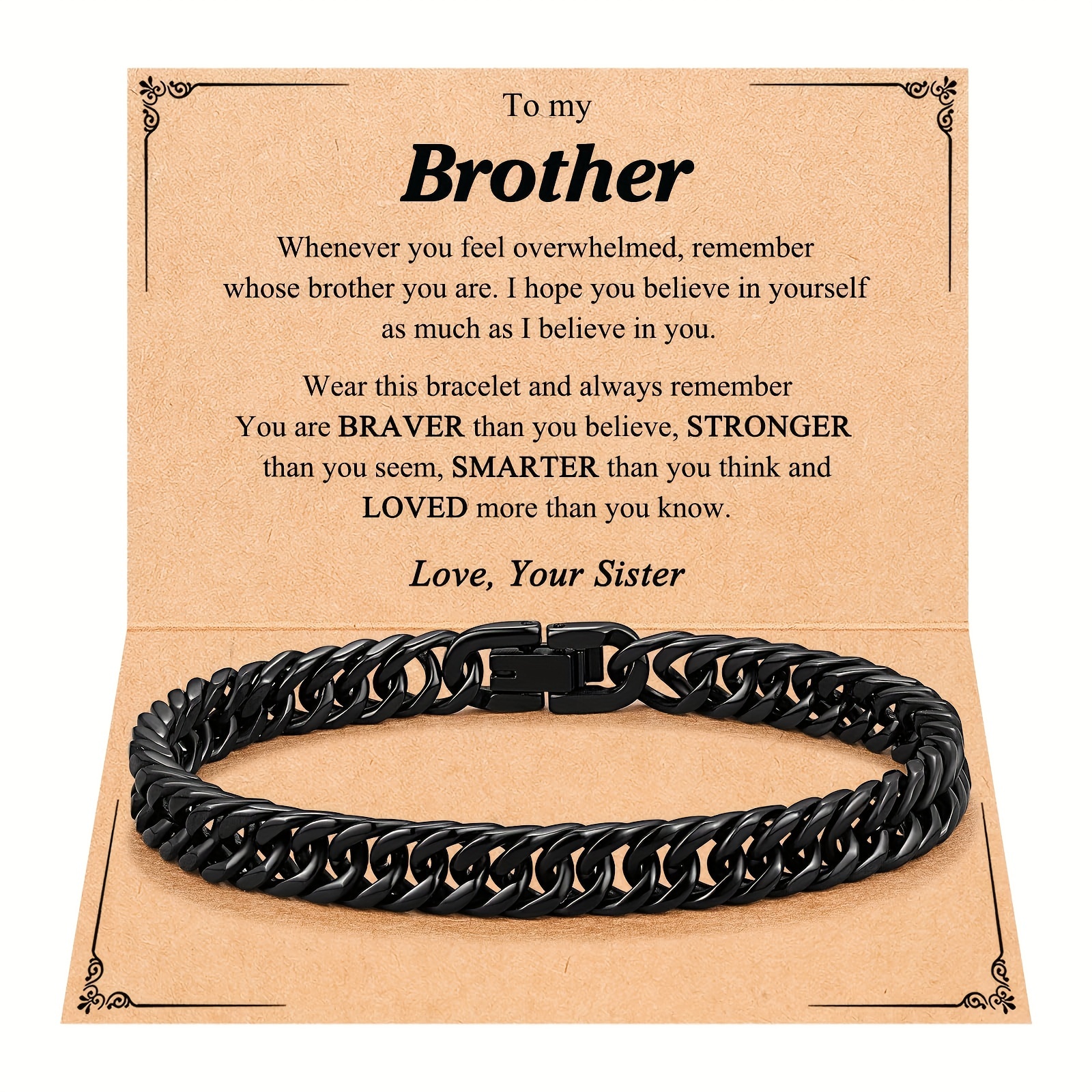 Men's Stainless Steel Cuban Link Chain Bracelet