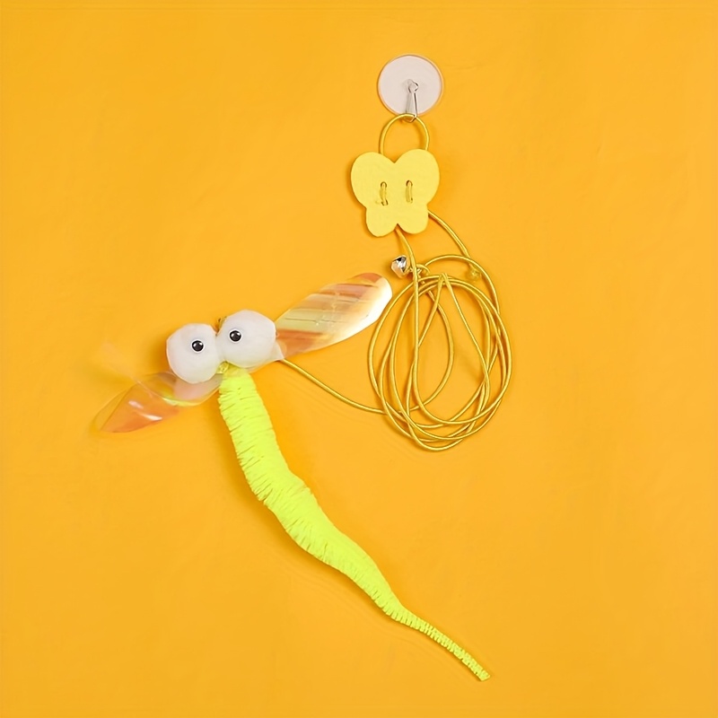 door hanging caterpillar toy cats no battery suction design - Temu Canada