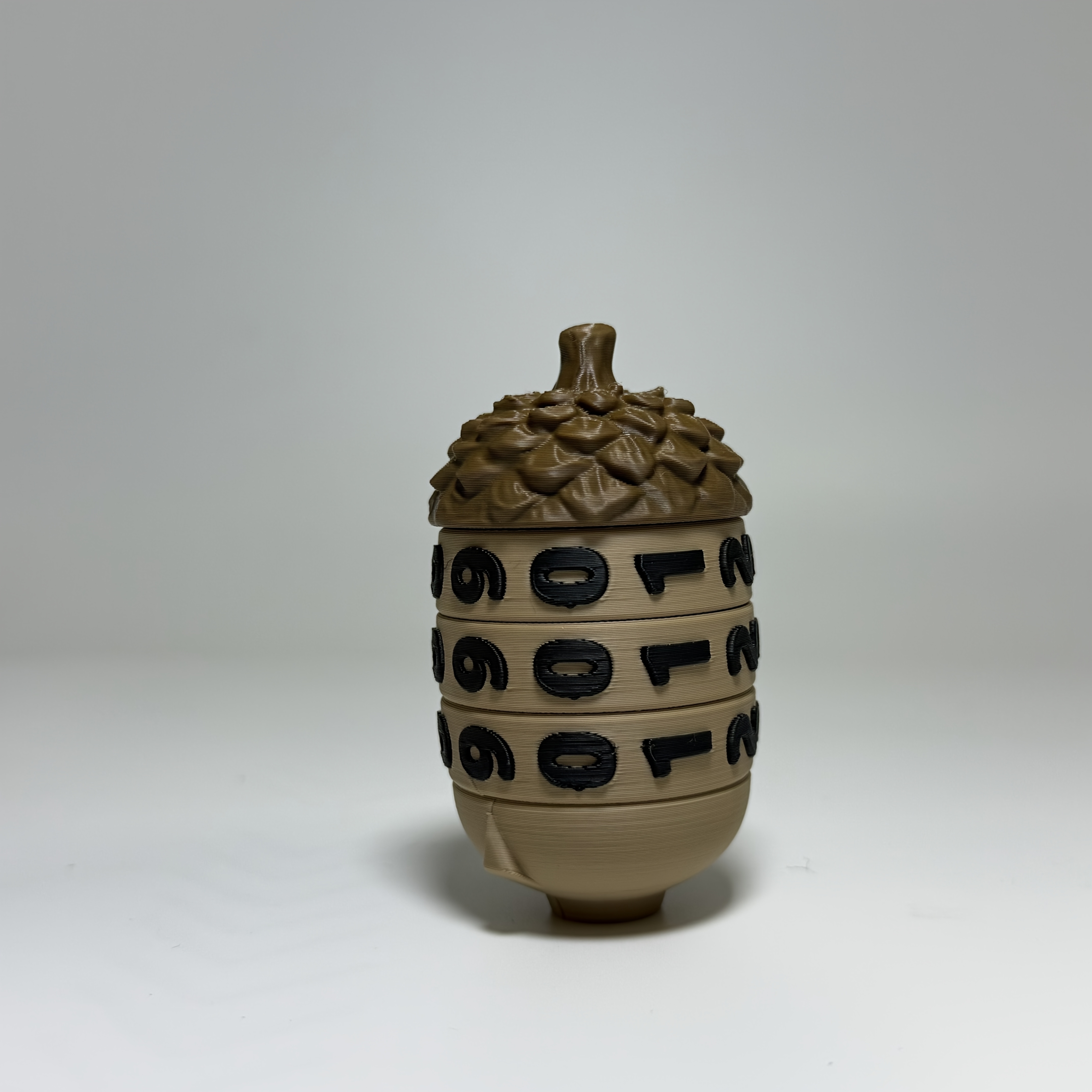 Acorn-Shaped Digital Dial Counter for RPGs, Game Accessory