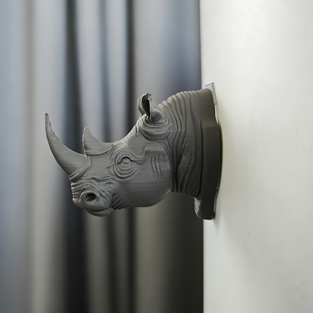 E-shop Nashornkopf Haken, Haken Wand Eingang Wohnzimmer Haken, Moderner Einfacher Eingang Schlüssel Haken