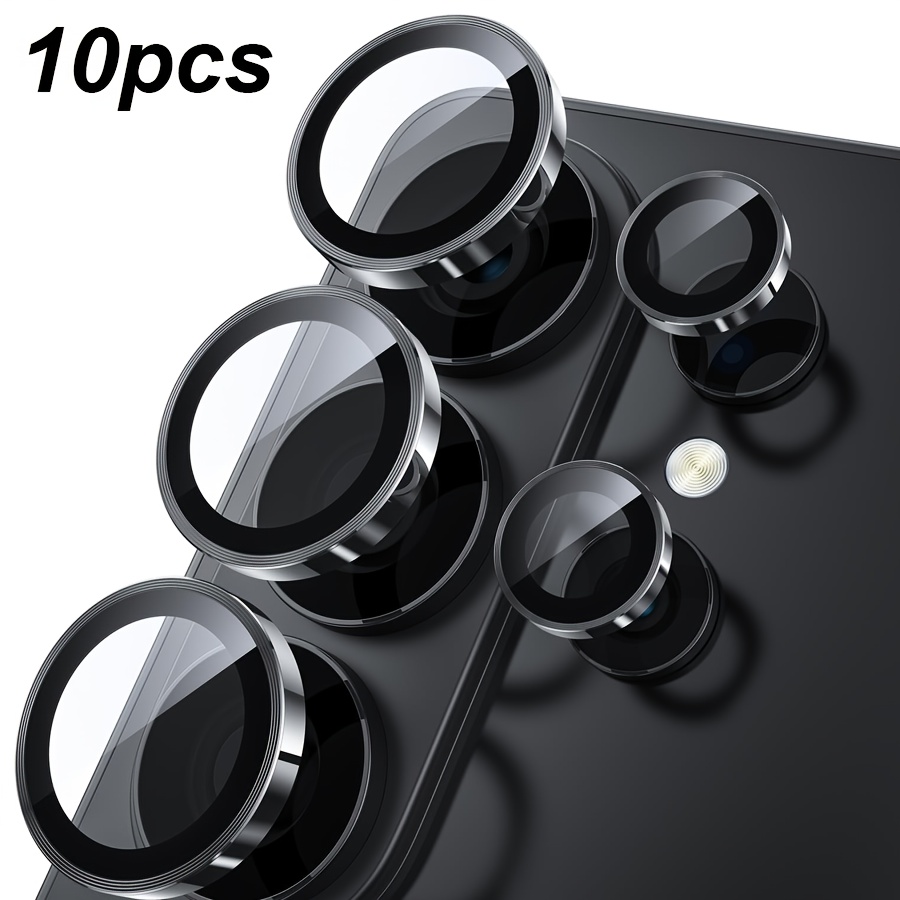 TEMU 10-pack Camera Lens Protector For Galaxy S26 Ultra | Aviation , 9h+ Tempered Glass & | Ultra-thin, Bubble-free, Case-compatible
