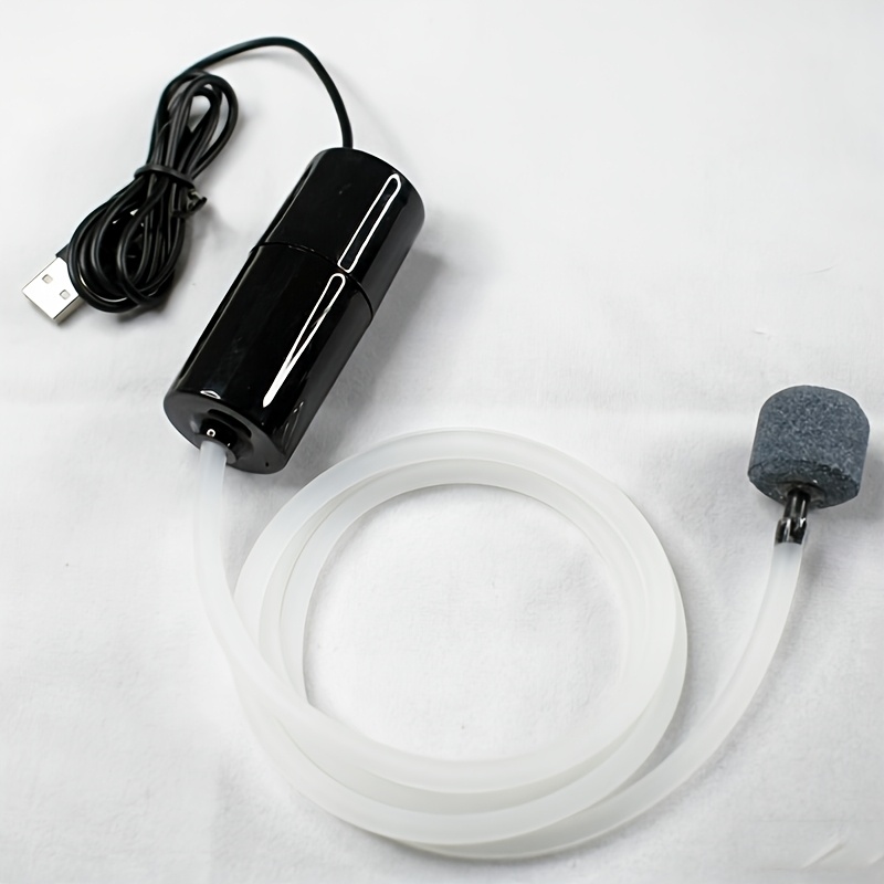 fish tank air accessories Aqua Dream Stone 1 Inch Cylinder Diffuser for Aquarium Air Pump One Pack of 10pcs, Gray whether freshwater or saltwater 3w/5w/7w Aquarium Air Pump With