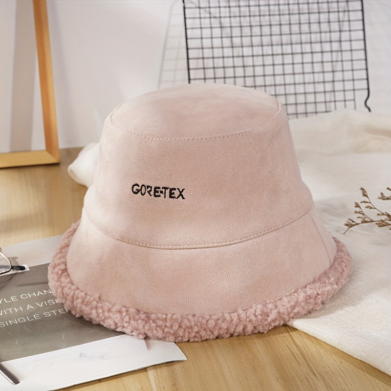 1pc womens winter warm thickened suede velvet fisherman hat Temu