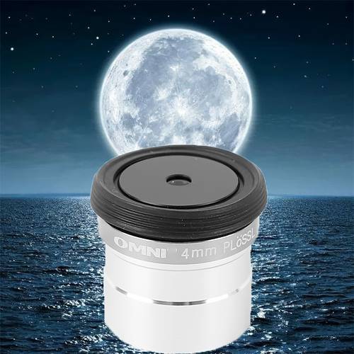 omni 4mm plossl eyepiece 1 25 fully multi coated high for astronomical telescopes telestron compatible no battery required
