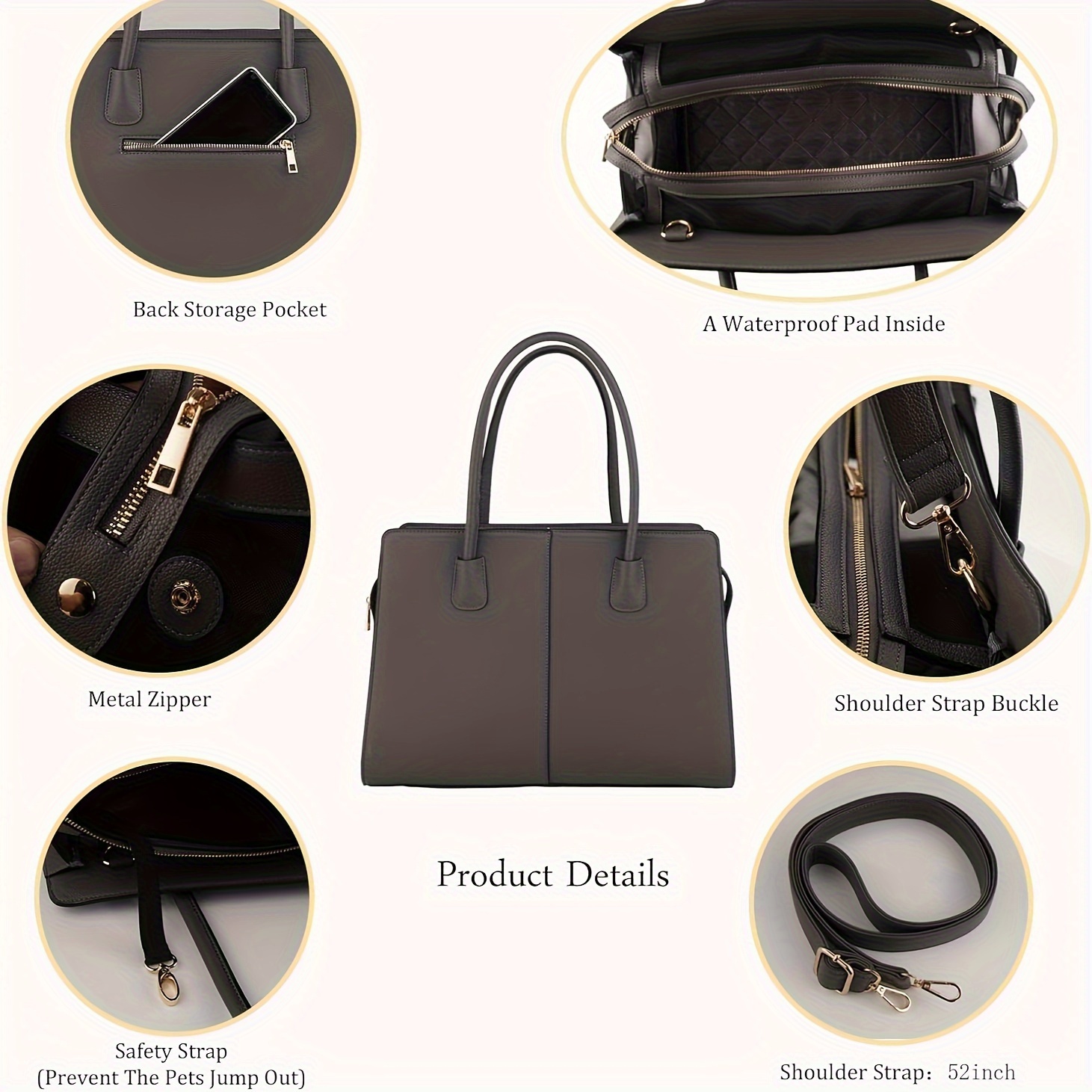 Puppy Purse Puppy In My Pocket Carrier My Fluffy Hidden Bag Pet