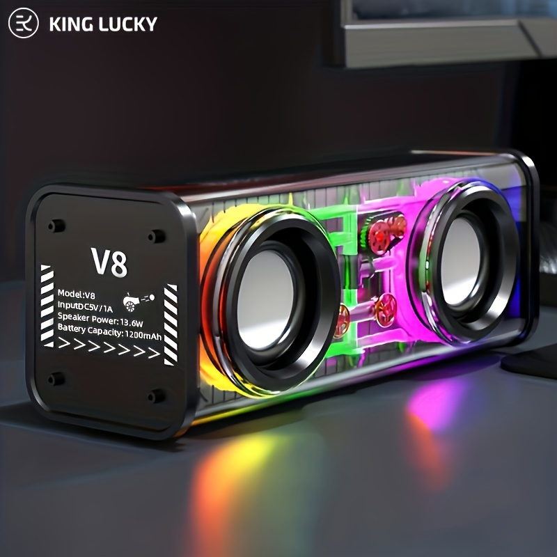 Kinglucky Portable Wireless Speaker, Wireless Heav...