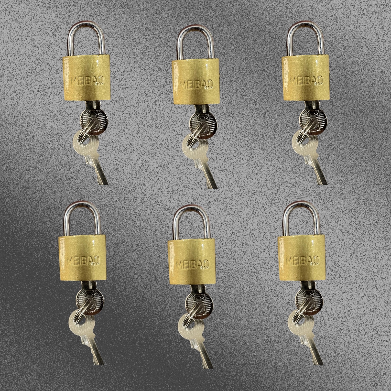 small key padlock locker lock keys golden compact hardened - Temu