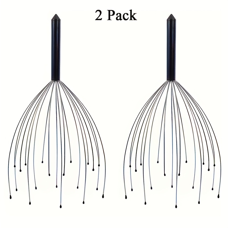 2pcs head massager scalp massager   head scratcher birthday gift for head body relaxing for men women adults