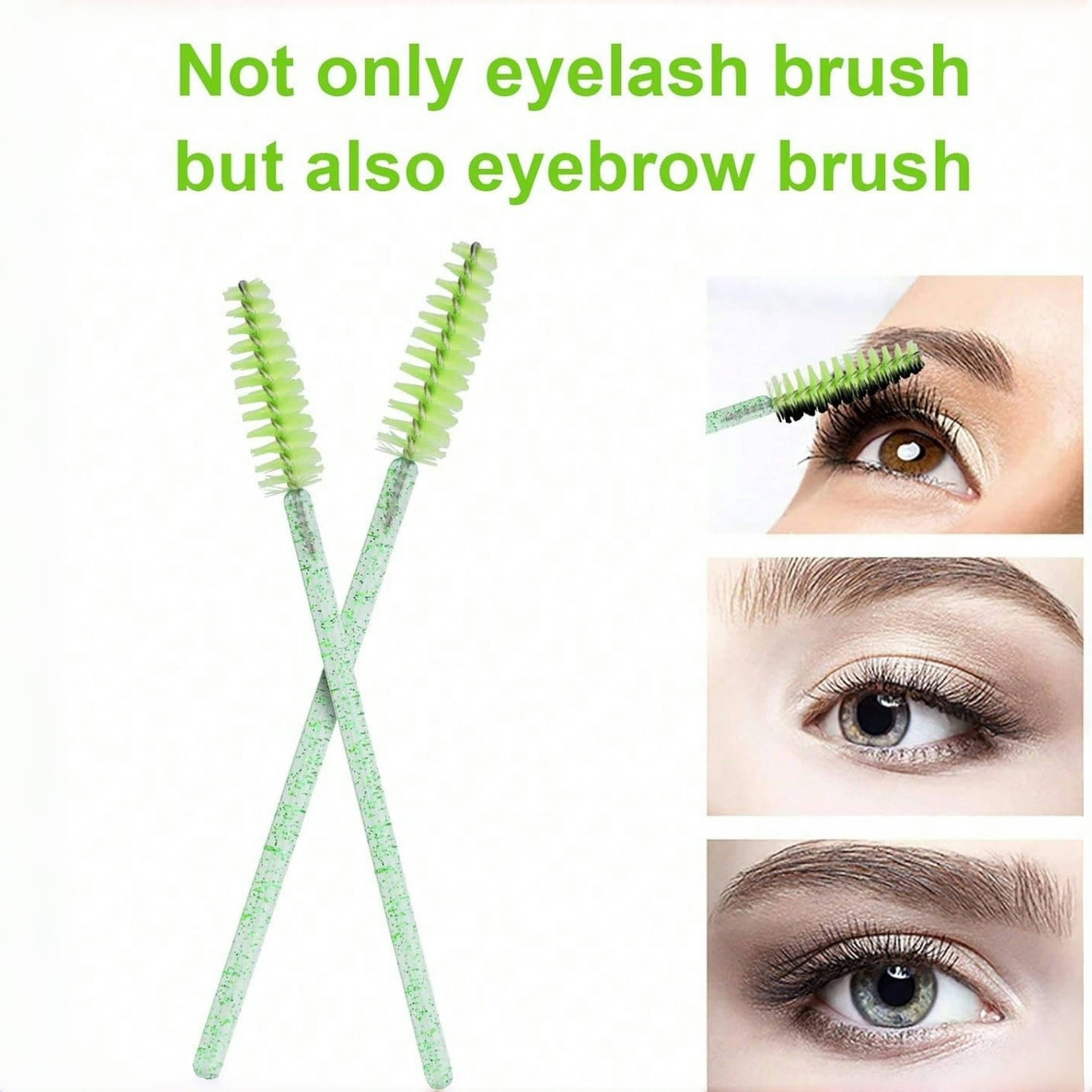 50pcs Disposable Eyelash & Eyebrow Brushes Mascara Wands