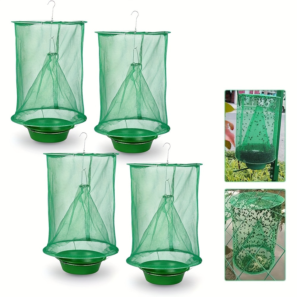 

Ranch Fly Traps - Reusable Fly Traps Outdoor Indoor Hanging