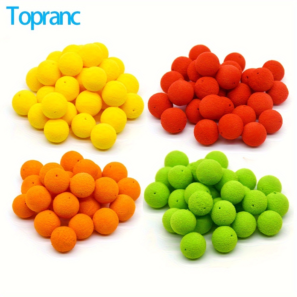 

15/30pcs Floating Fishing Beads Reverse Bottom Fishing Corn Artificial Lures Carp Baits Fishing Floats Baits Can Catching Rate