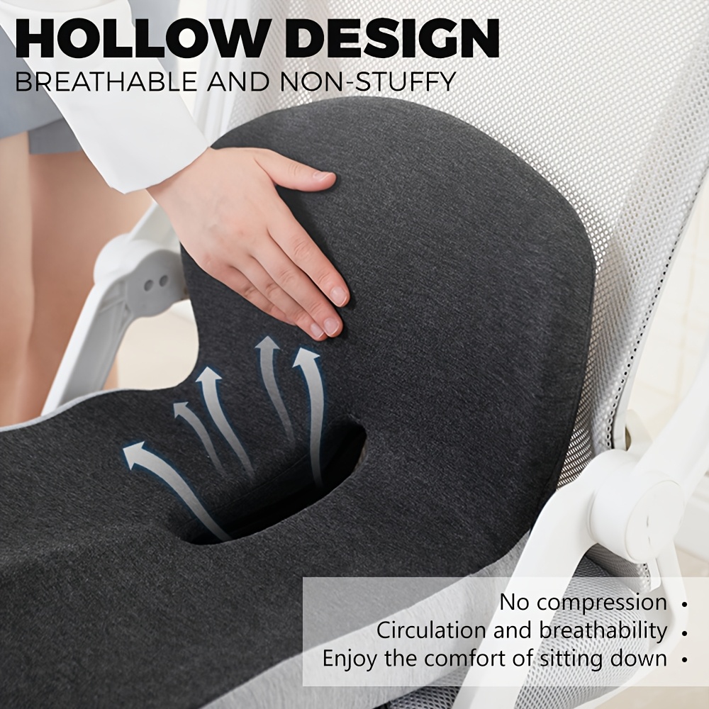 1pc seat cushion ergonomic premium cooling gel lumbar support cushion for car office breathable multicolor mesh backrest soft supportive back support pillow durable washable cushion for long sitting driving and desk work Product details 3