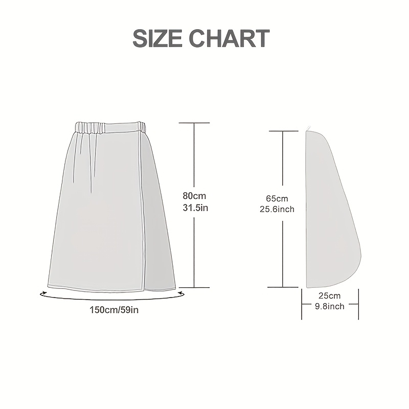 2D Flat, 2pcs Blue and White Classical Garden Scenery Bath Skirt, 2D FLAT Bath Skirt and Hair Drying Cap Set, for Bathroom/Beach/Gym/Sauna/Beauty Salon/SPA/Spa/Washroom, Soft/Quick-Drying/Absorbent/Stylish, Valentine's Day, 2D Flat