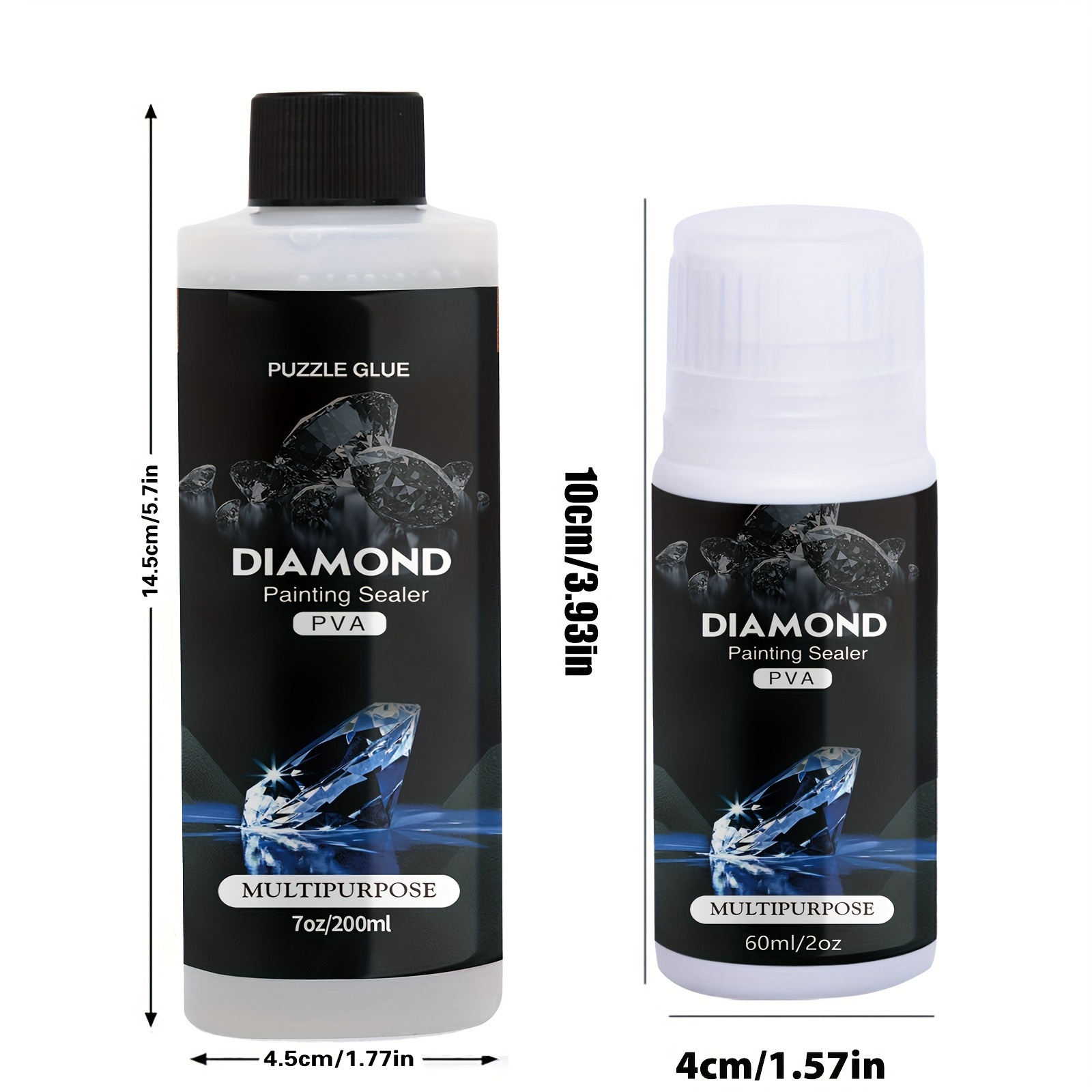 60ML/240ML Diamond Painting Sealer 5D Diamond Painting Art Glue