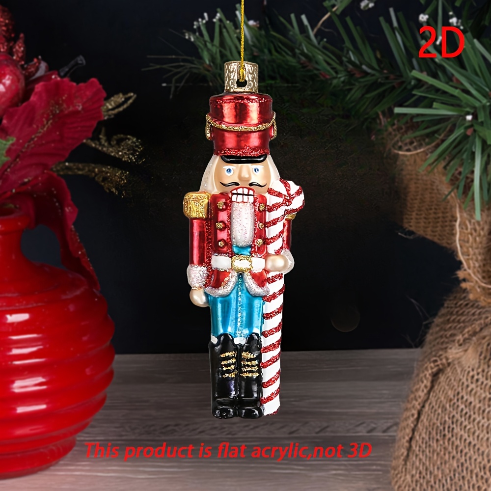 

1pc Christmas , 2d Decoration, No-electricity For Christmas