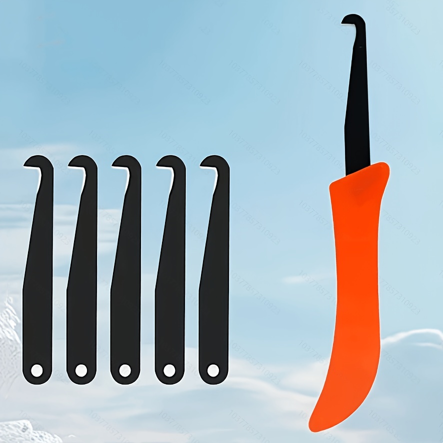 5pcs Set Of Tile Grout Cleaning And Removal Tools, Replaceable Blade Foldable Portable Tool, For Cleaning Grout