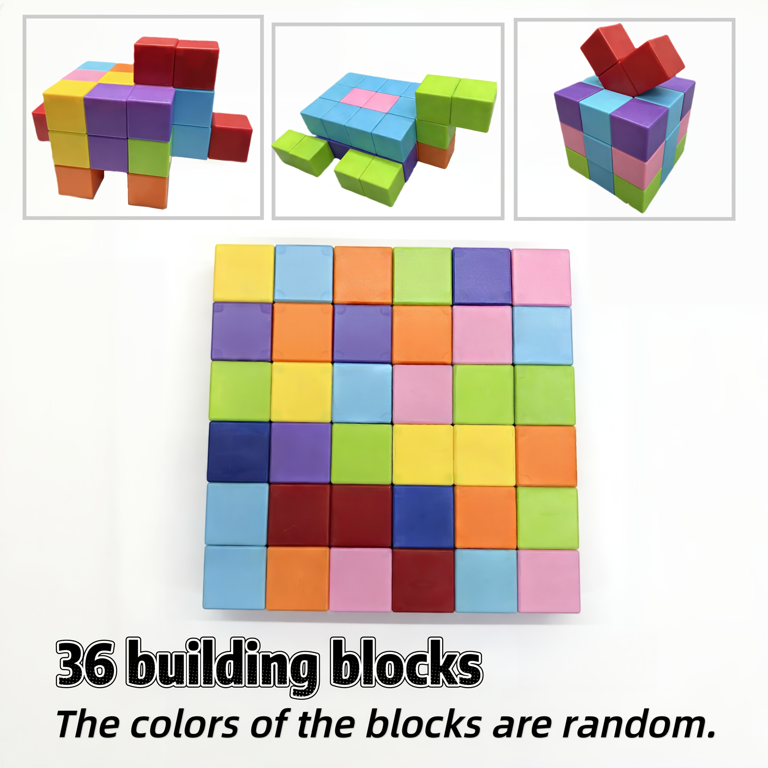 Magnetic Six-Sided Cube Toy for Learning Geometry