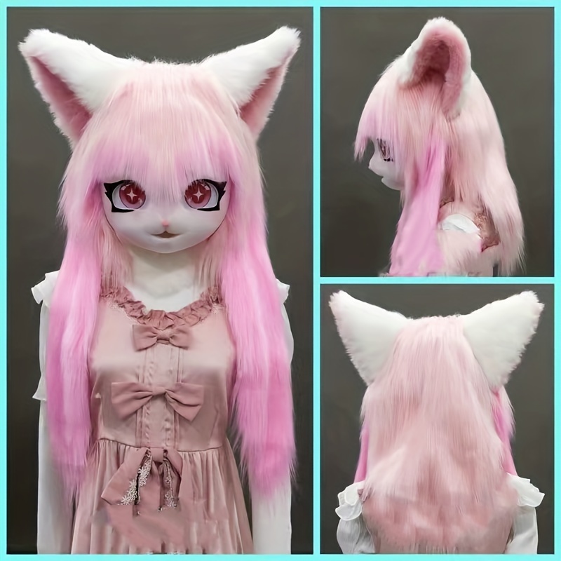 着ぐるみヘッド アニマルマスク ヘッドギア アニメ 猫 犬 マスク