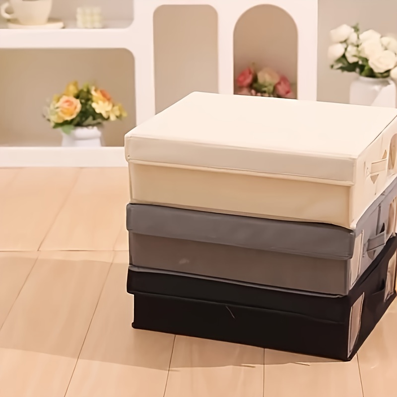 4pcs Bedding and Storage Organizer Set with Viewing Window