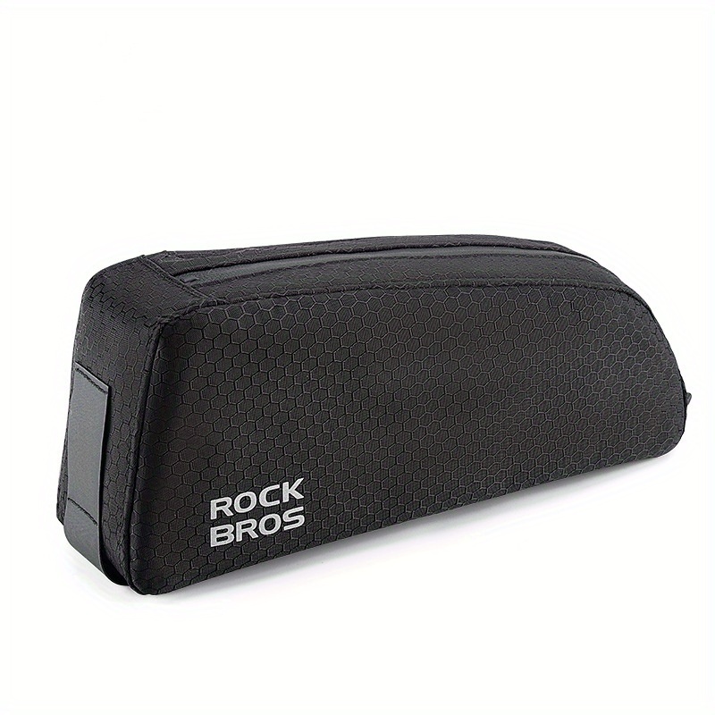 Image of 0.9l Top Tube Bike Frame Bag, Cycling Triangle Handlebar Top Tube Bag Top Tube Storage Bag For Bike