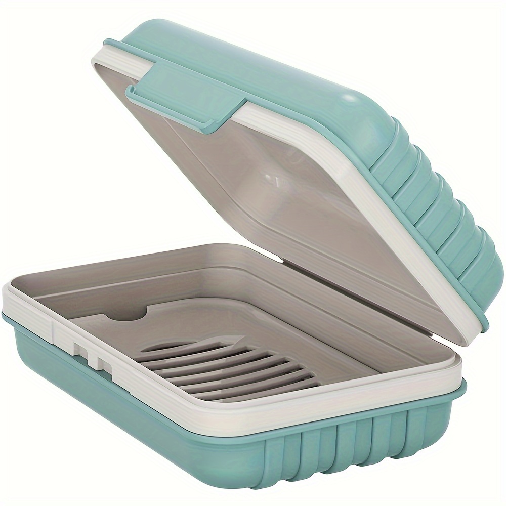 

1pc Plastic -in - Dish Lid - Portable For Camping, Gym, Bathroom -
