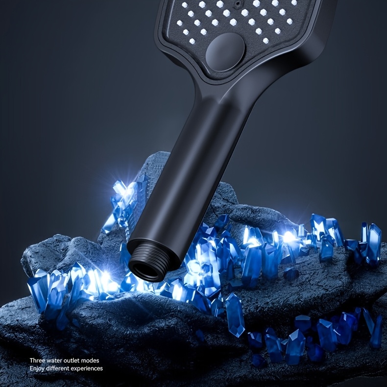 1 Zestaw Thermostatic Shower System w kolorze Gun Gray z 30,48 cm głowicą deszczu, ręczną wodą, regulowaną wysokością, montażem na ścianie i spryskiwaczem do bidetu - Trwały, izolowany cieplnie, odporny na zgniecenia, nowoczesny element łazienkowy, nowoczesny element łazienkowy|Zakończenie w kolorze Gun Gray|Regulowana wysokość, system wodoodporny