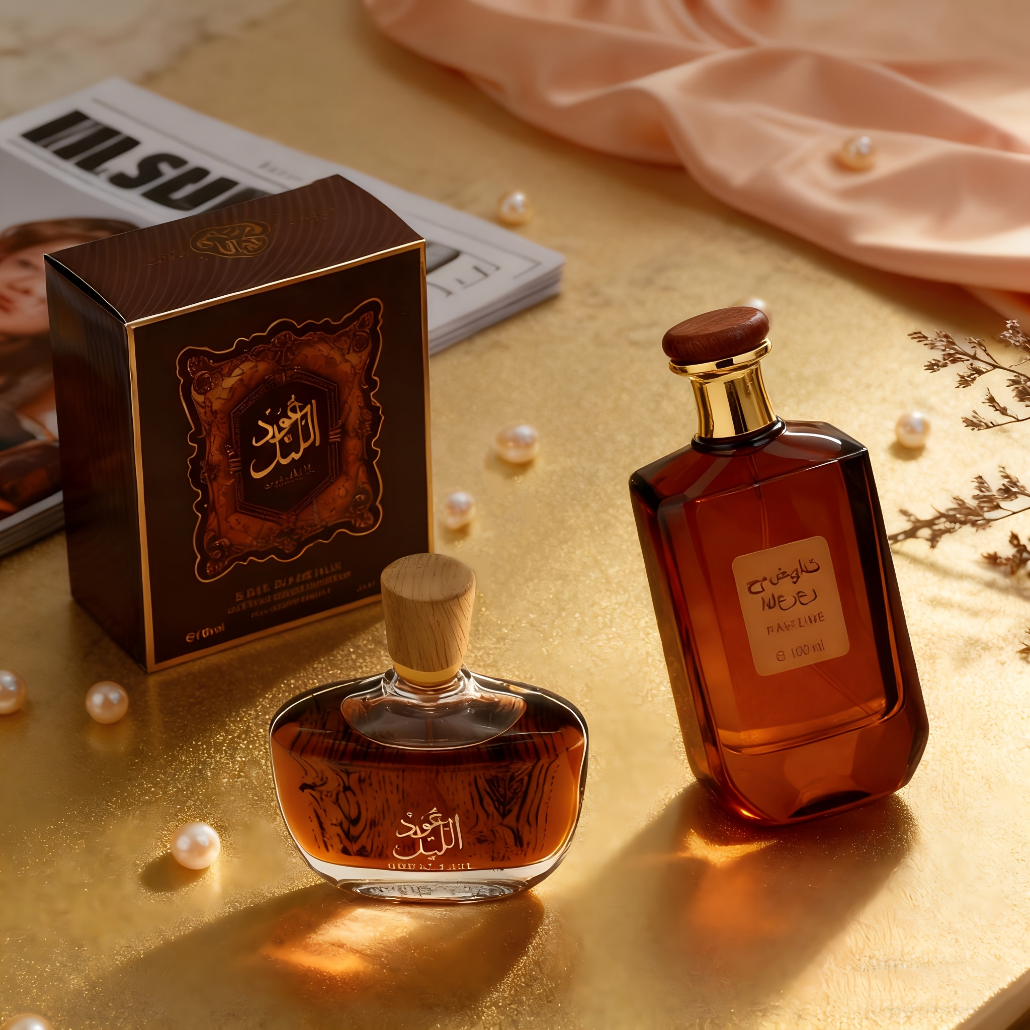 Image of 100ml*2, Citrus Sandalwood Notes, , Fragrance, Beautifully Designed, Long-lasting Scent, , Suitable For , A Great Gift , Perfect For , Valentine's Day Gifts.
