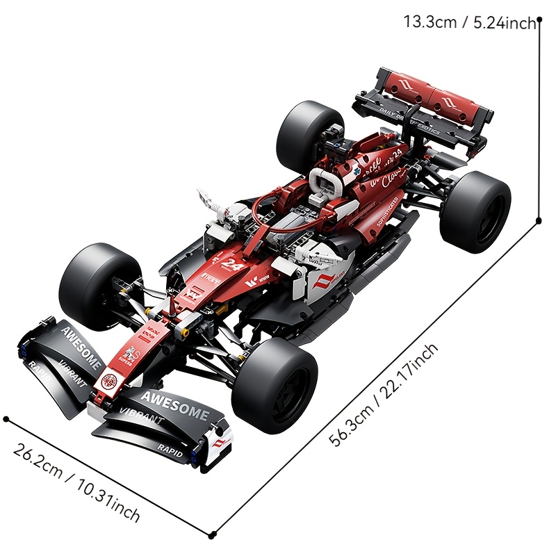 1200pcs Technical Car Building Blocks Set