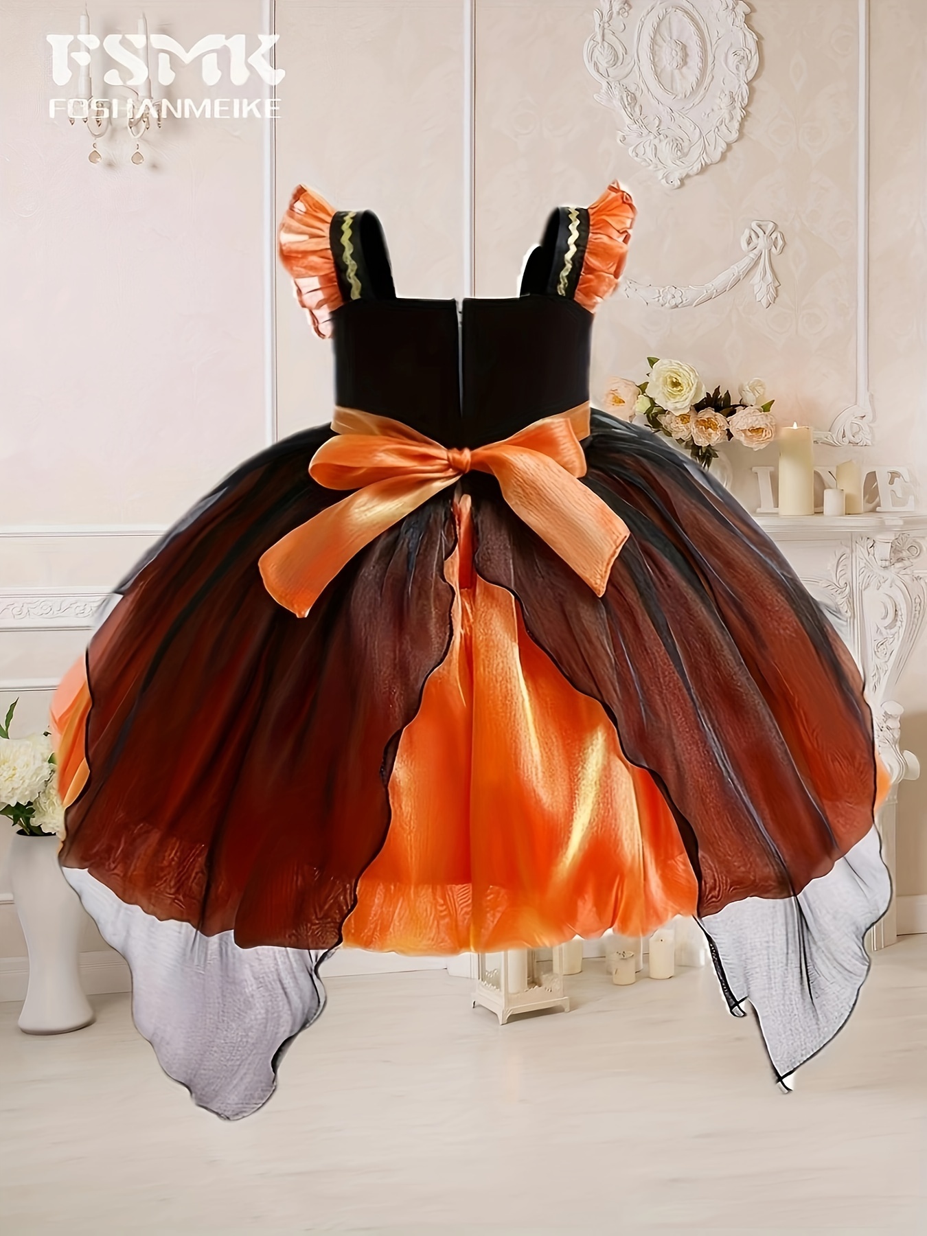 Pumpkin Tulle Dress