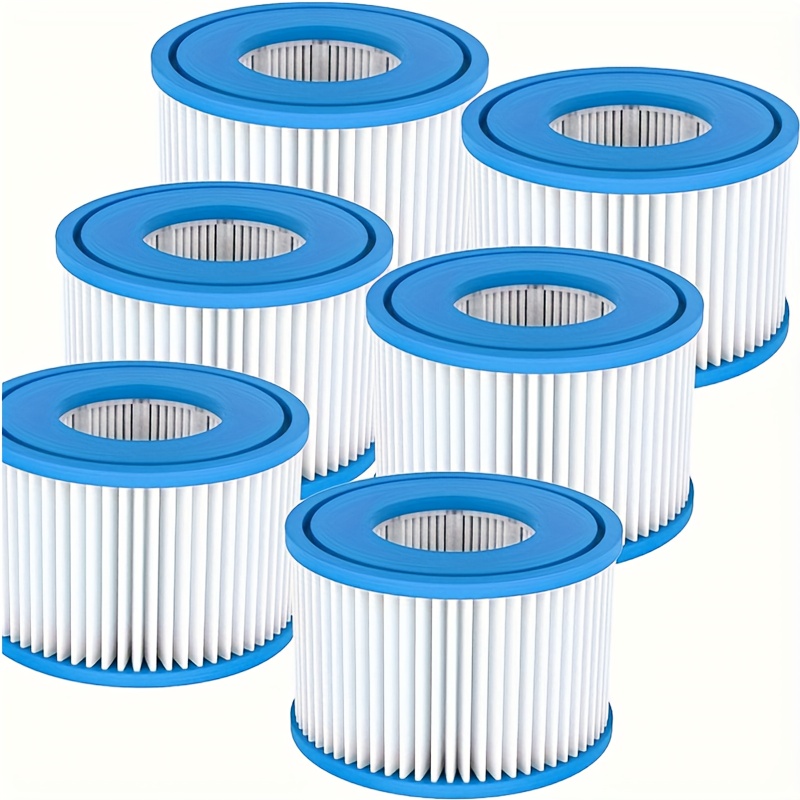 Image of [reusable Hot Tub Filter] Adsorbent Reusable Type Vi Hot Tub Filter | Compatible With 90352e, 58323e, 58324 | Polyethylene Terephthalate Material, Ideal For Swimming Pool