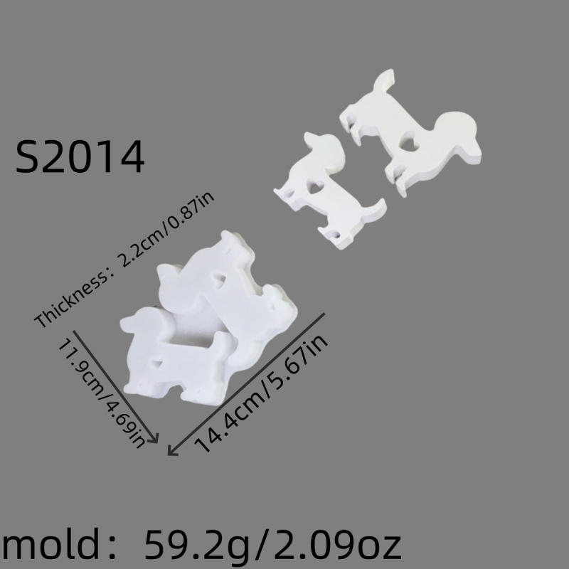 Image of Resin Silicone Mold Dachshund 3d Decorative Silicone Mold Candle Silicone Mold Gypsum Decorative Silicone Mold Home Decoration Epoxy Resin Mold S2014