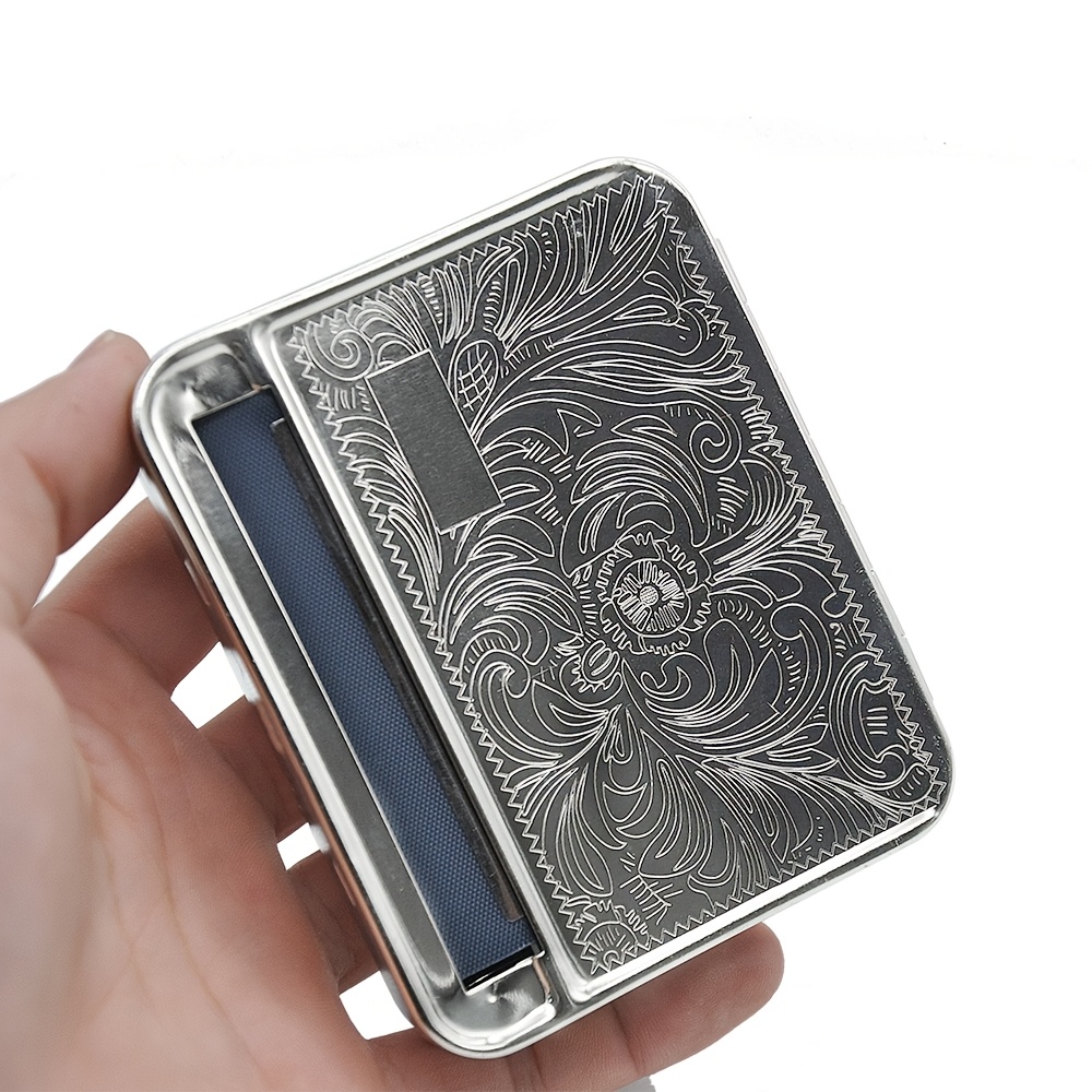70mm cigarette case automatic cigarette rolling case 70mm metal manual cigarette