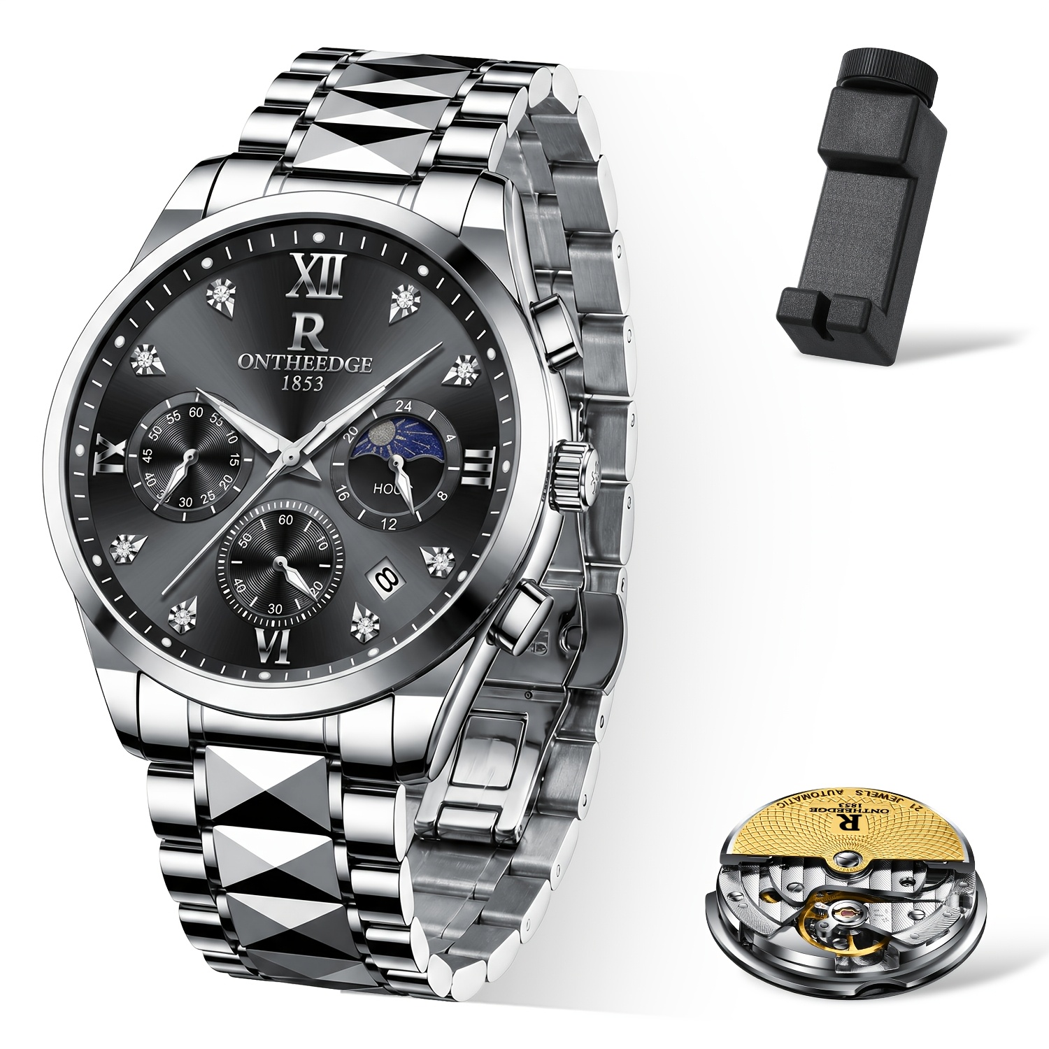 Image of Men's Watches Business Watches Luxury Upgraded Mechanical Movement Dial Automatic Men's Watches Valentine's Day Men's Watches.
