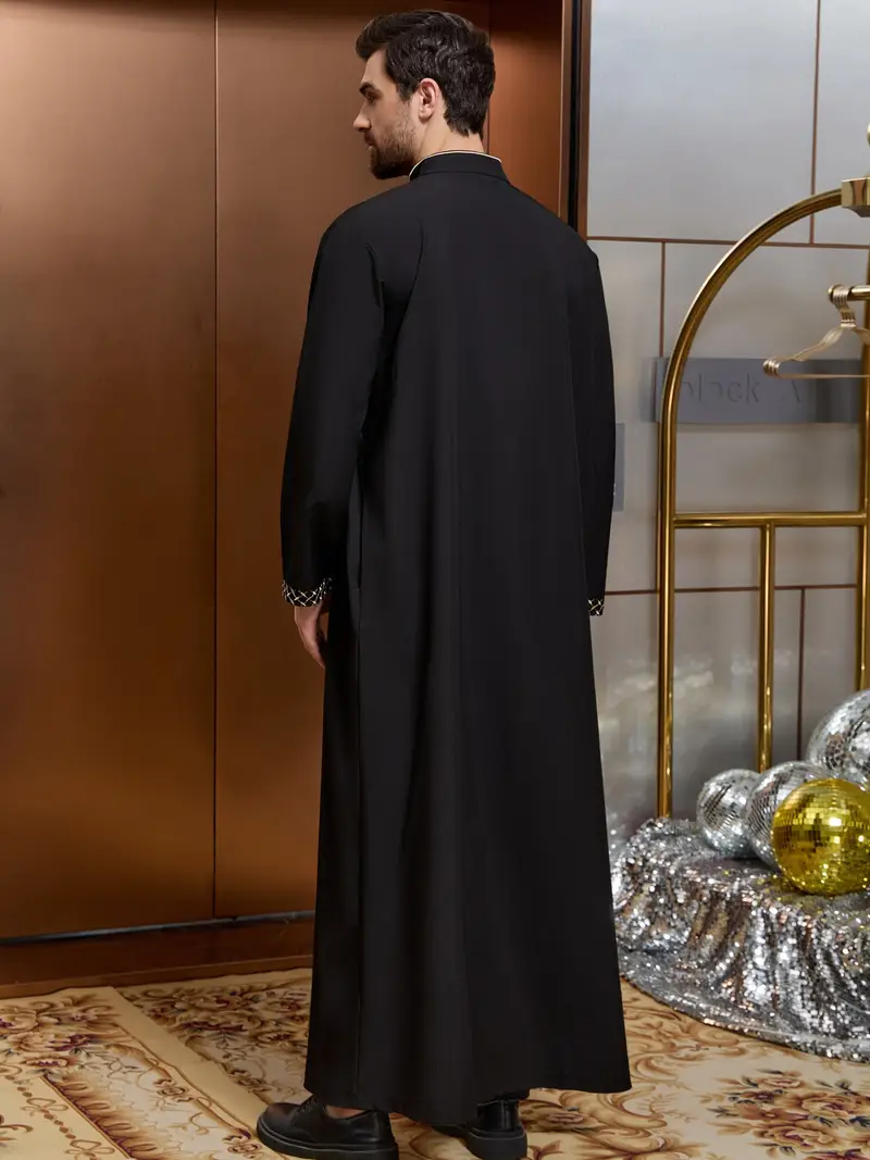islamic muslim arab traditional robe dress classic - Temu Bahrain islamic muslim arab traditional robe dress classic - Temu Bahrain